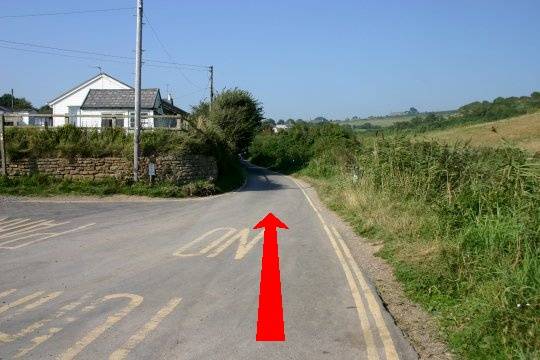 Walking direction photo: 1 for walk West Bay, Eype (near Bridport), Dorset, Jurassic Coast.