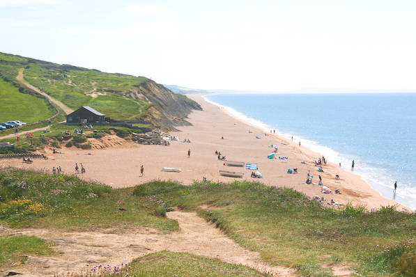 Picture, Photo, View of Burton Beach, Dorset