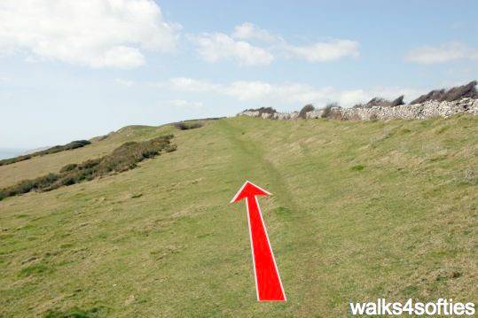 Walking direction photo: 19 for walk Dancing Ledge, Durlston, Dorset, Jurassic Coast.