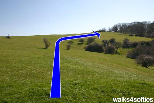 Walking direction photo: 15 for walk Peveril Point and Swanage, Durlston, Dorset, Jurassic Coast.