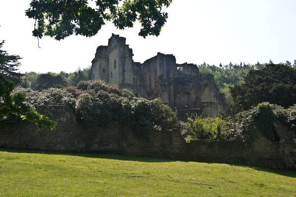 Picture, Photo, View of Old Wardour Castle, Wiltshire