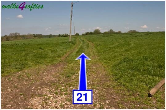 Walking direction photo: 21 for walk Tarrant Crawford, The Anchor @ Shapwick, Dorset.