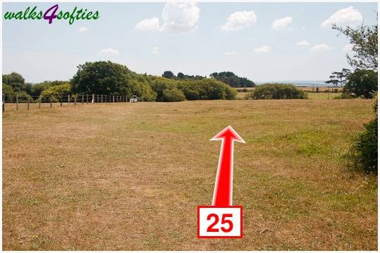 Walking direction photo: 25 for walk The Leep Loop, Lepe Country Park, Hampshire.
