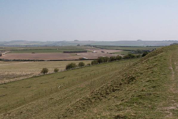Picture, Photo, View of Old Sarum, Wiltshire